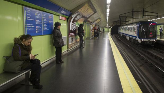 Nueva adjudicación para Intervías en Madrid – Renovación de apoyos vía entre estaciones Callao-Ópera y Ópera-La Latina
